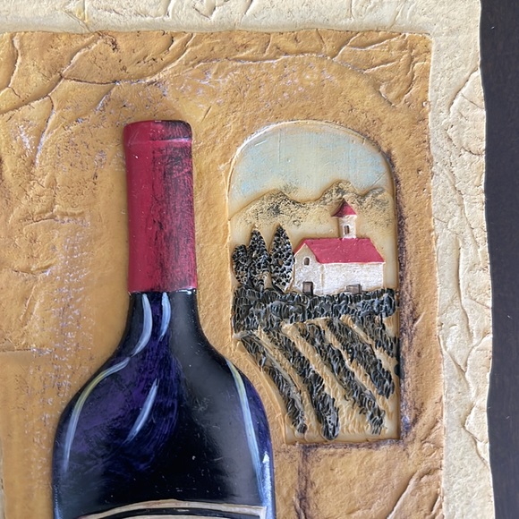 Beautiful Italian style wine wall decor - Picture 7 of 11